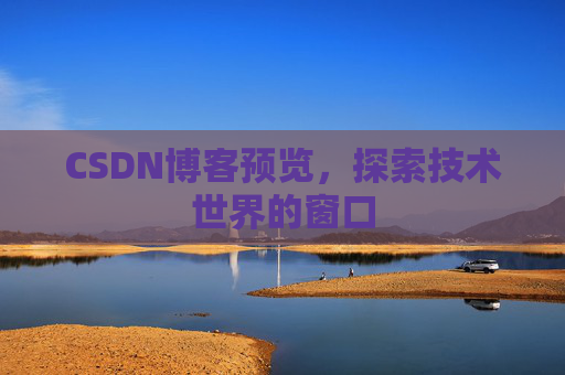 CSDN博客预览，探索技术世界的窗口